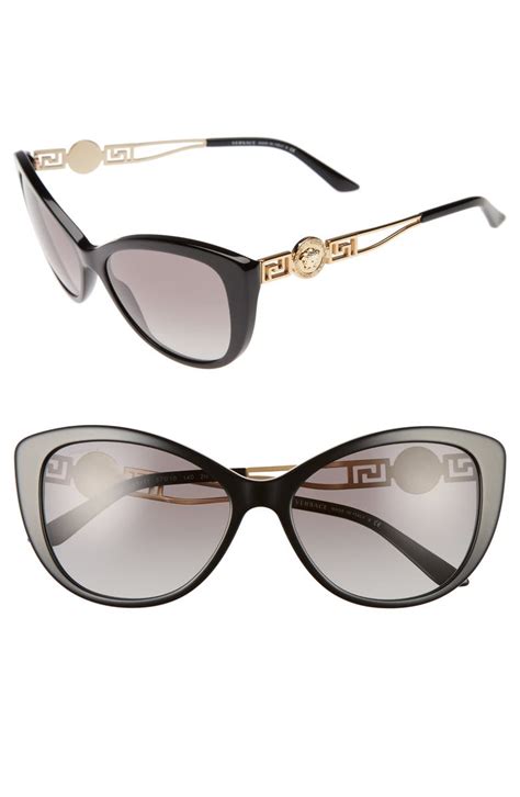 versace 57mm cat eye sunglasses